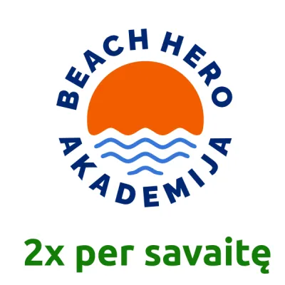 Beach Hero Akademija 2 kart per savaitę