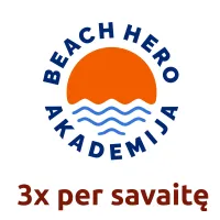 Beach Hero Akademija 3 kart per savaitę