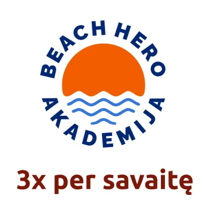 Beach Hero Akademija 3 kart per savaitę